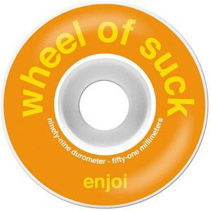 Enjoi Wheel of Suck orange 51mm
